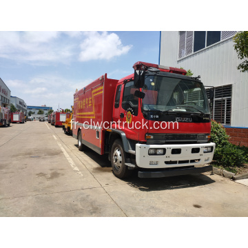 Nouveau camion de pompiers d&#39;approvisionnement en oxygène ISUZU FTR